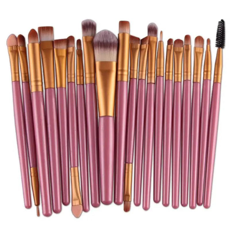 20Pcs Professional Makeup Brushes Set Foundation Brush Eyeshadow Make Up Brushes Cosmetics Soft Synthetic Hair
20Pcs Professional Makeup Brushes Set Foundation Brush Eyeshadow Make Up Brushes Cosmetics Soft Synthetic Hair