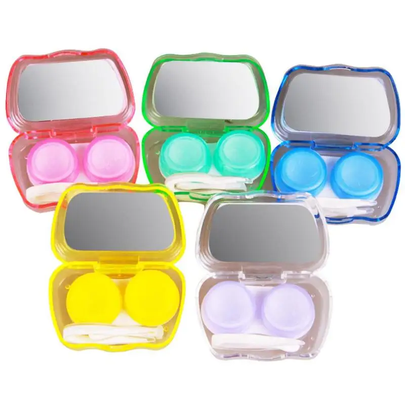 1 pc Mini Contact Lens Container Storage Case Travel Kit Mirror Container Holder Cute Portable Easy Carry 6.2 x 4 x 1.5 cm
1 pc Mini Contact Lens Container Storage Case Travel Kit Mirror Container Holder Cute Portable Easy Carry 6.2 x 4 x 1.5 cm