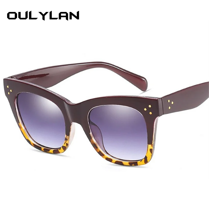 Oulylan Oversized Sunglasses Women Cat Eye Fashion Brand Designer Black Sun Glasses Ladeis Retro Glasses Shades Goggles UV400
Oulylan Oversized Sunglasses Women Cat Eye Fashion Brand Designer Black Sun Glasses Ladeis Retro Glasses Shades Goggles UV400