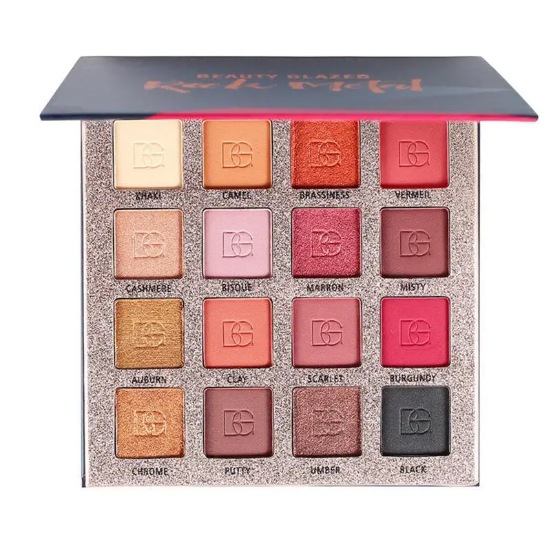 Beauty Glazed Charm Double Matte Pearlescent 16 Color Eye Shadow Palette Eyeshadow Powder Makeup Pallete Glitter Eyeshadow
Beauty Glazed Charm Double Matte Pearlescent 16 Color Eye Shadow Palette Eyeshadow Powder Makeup Pallete Glitter Eyeshadow