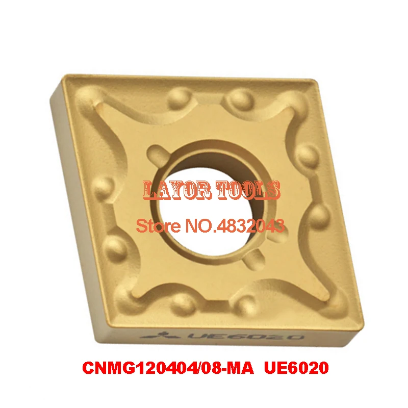 CNMG120404-MA UE6020/CNMG120408-MA UE6020, оригинальный Карбид пластины CNMG 120404/120408 GK для держателя токарного инструмента
CNMG120404-MA UE6020/CNMG120408-MA UE6020, оригинальный Карбид пластины CNMG 120404/120408 GK для держателя токарного инструмента
