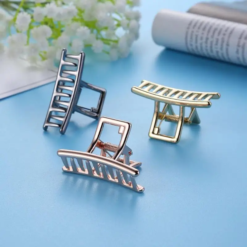 1X Fashion Beautiful Multi-style Hair Clips Geometric Rectangle Hairpins Metal Hairdressing Tool for Kids and Adults.
1X Fashion Beautiful Multi-style Hair Clips Geometric Rectangle Hairpins Metal Hairdressing Tool for Kids and Adults.