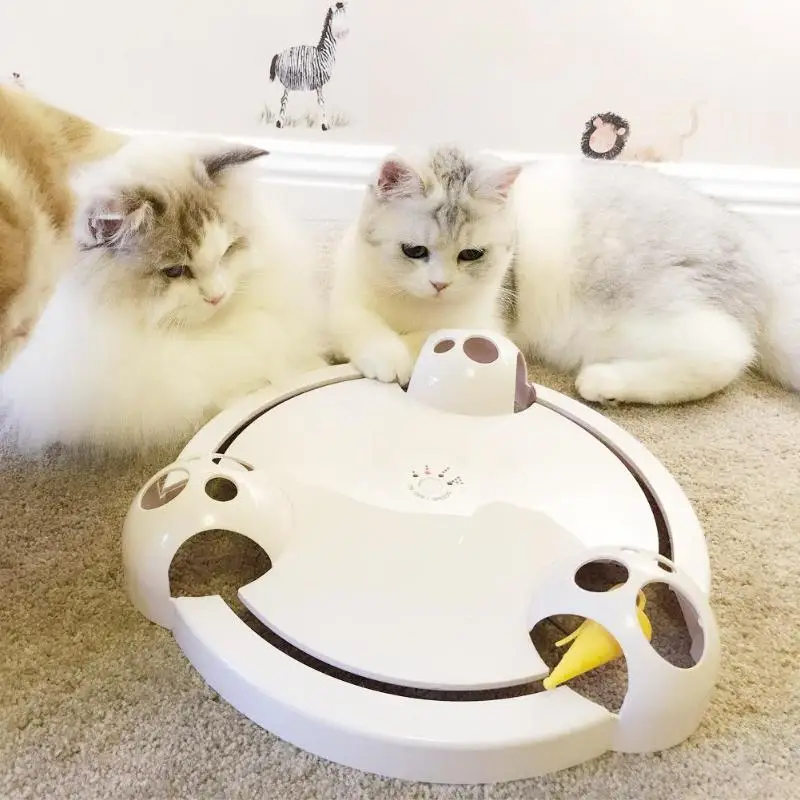 Dropship Pet Cat Rotating Mice Catch Interactive Toy ABS 360-Degree Rotation Plate Funny Electric Teaser Automatic Exercise Toy
Dropship Pet Cat Rotating Mice Catch Interactive Toy ABS 360-Degree Rotation Plate Funny Electric Teaser Automatic Exercise Toy