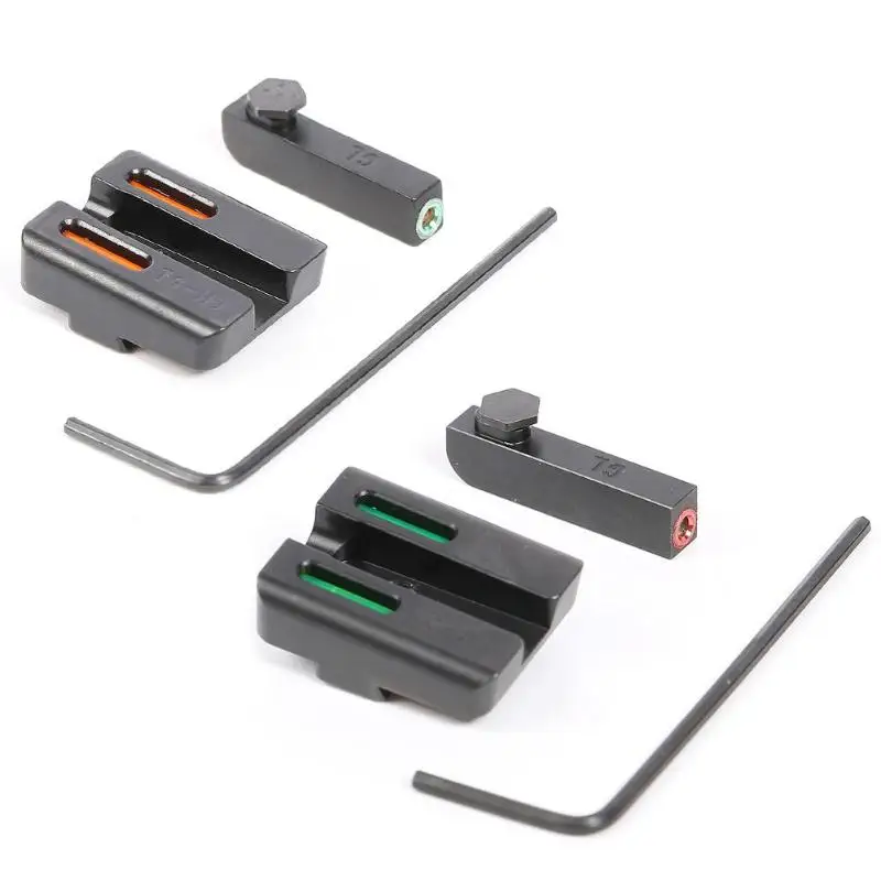 Hunting Real Red Green Fiber Optic Front with Combat Rear Sights Focus-lock for Glock 17/17L/19/22/23/24/26/27/33/34/35/38/39
Hunting Real Red Green Fiber Optic Front with Combat Rear Sights Focus-lock for Glock 17/17L/19/22/23/24/26/27/33/34/35/38/39