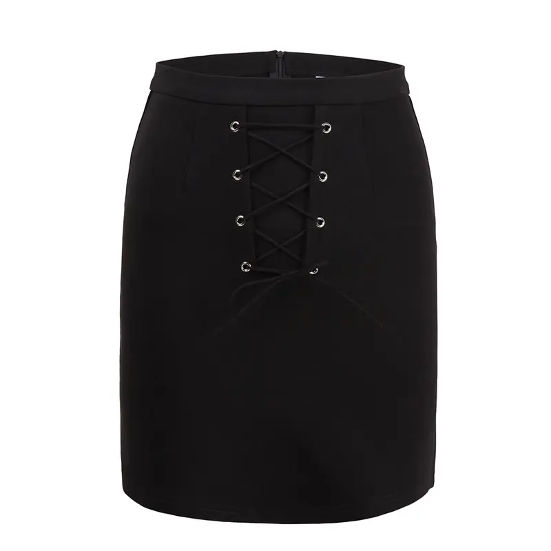 Rosetic Women Summer Mini Sexy A Line Skirt High Waist Solid Black Gothic Fashion Elegant Plus Size 3XL Bandage Punk Mini Skirt
Rosetic Women Summer Mini Sexy A Line Skirt High Waist Solid Black Gothic Fashion Elegant Plus Size 3XL Bandage Punk Mini Skirt
