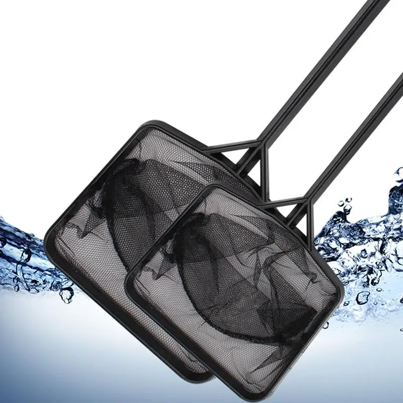 Long Handle Square Aquarium Fish Tank Fishing Net Landing Net for Fish Tank Cleaning Tools
Long Handle Square Aquarium Fish Tank Fishing Net Landing Net for Fish Tank Cleaning Tools
