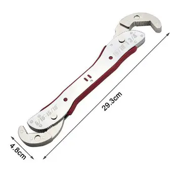 9-45mm Car Repair Tool Wrench Magic Adjustable Head Wrench Spanner Universal Wrench
9-45mm Car Repair Tool Wrench Magic Adjustable Head Wrench Spanner Universal Wrench