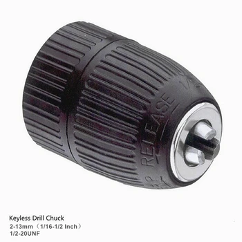 Keyless Drill Clamp Chunk For Cordless Electric Drill Electric Screwdriver 2 to 13mm 1/16 to 1/2 Inch Free Shipping
Keyless Drill Clamp Chunk For Cordless Electric Drill Electric Screwdriver 2 to 13mm 1/16 to 1/2 Inch Free Shipping