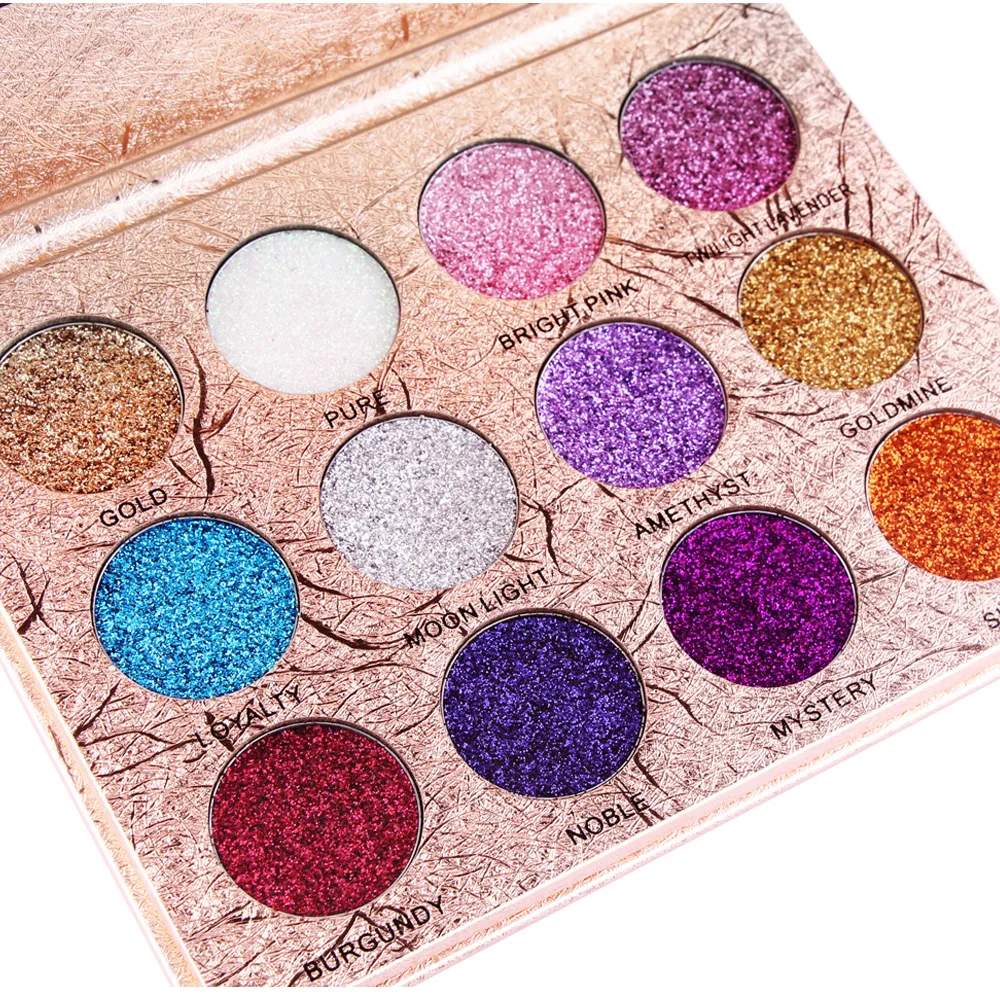 12-Color Glitter Powder Eye Shadow Makeup Glitter Powder Eye Shadow Cross-Border Special Offer For Sale
12-Color Glitter Powder Eye Shadow Makeup Glitter Powder Eye Shadow Cross-Border Special Offer For Sale