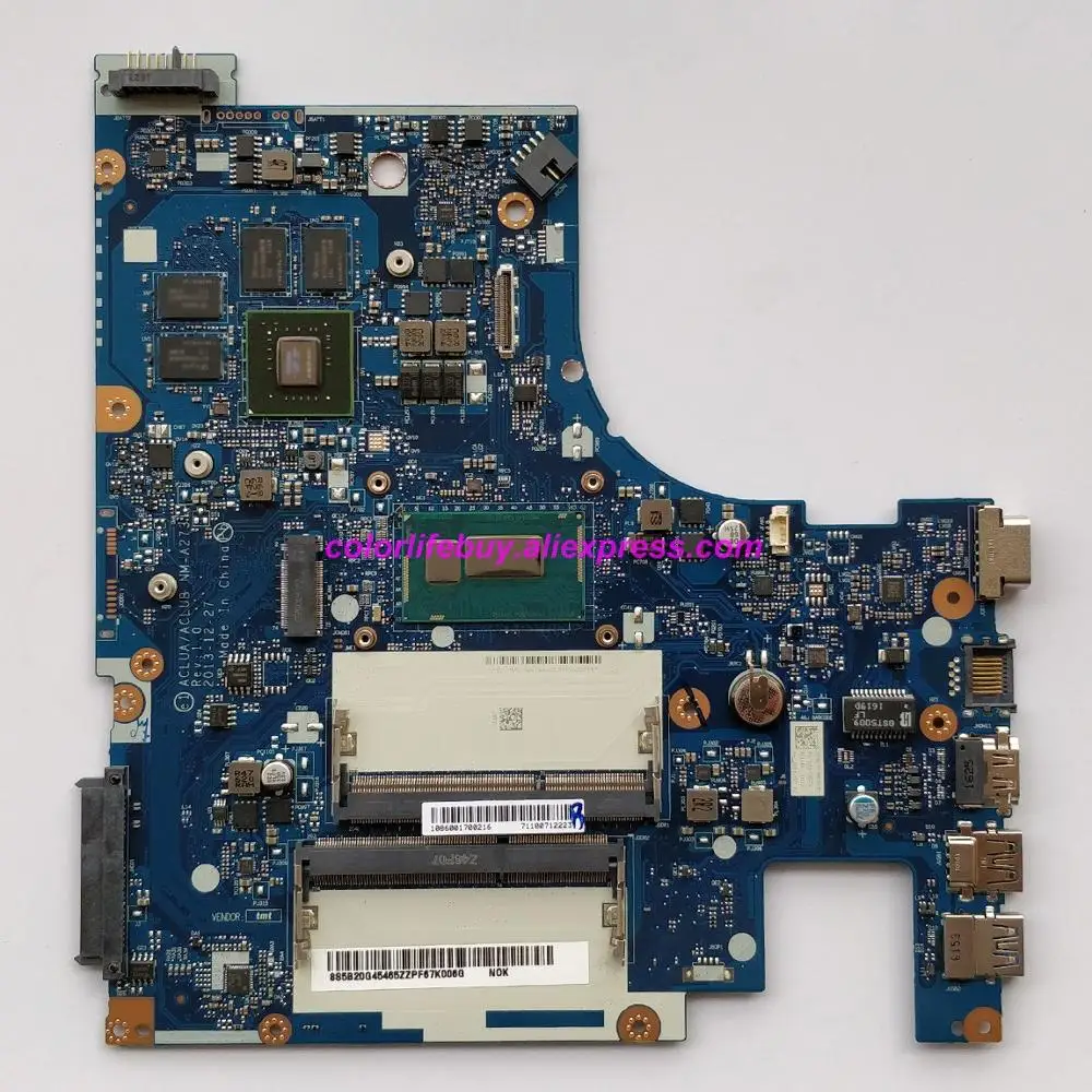 Genuine 5B20G45465 ACLUA/ACLUB NM-A273 w SR1EB I7-4510U GT840M/4GB Laptop Motherboard Mainboard for Lenovo Z50-70 NoteBook PC
Genuine 5B20G45465 ACLUA/ACLUB NM-A273 w SR1EB I7-4510U GT840M/4GB Laptop Motherboard Mainboard for Lenovo Z50-70 NoteBook PC