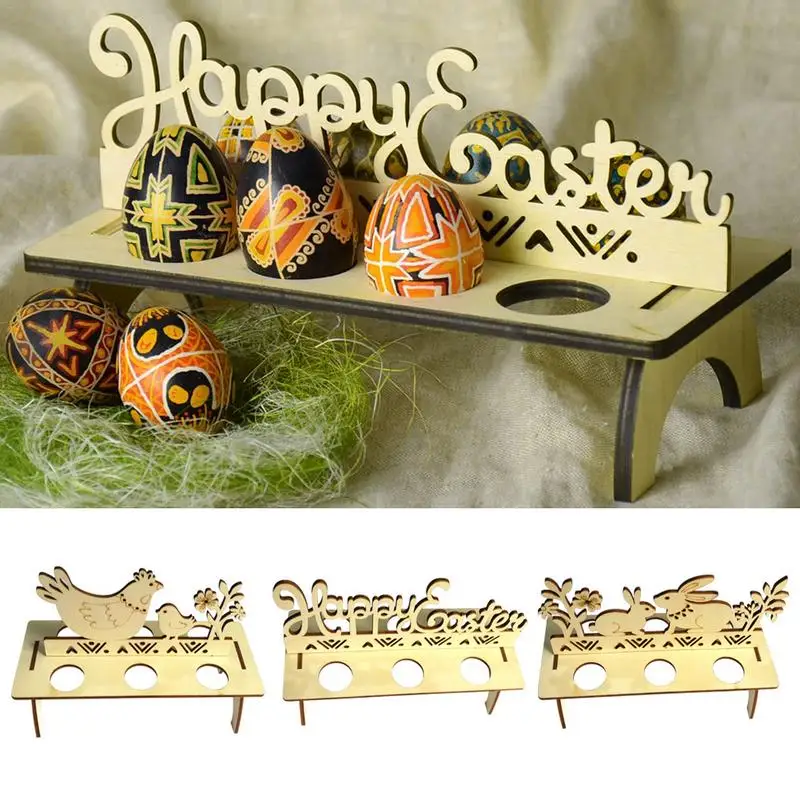 DIY Wooden Easter Egg Rack Easter Decoration For Home Shop Windows Ornament Rabbit Chick Easter Egg Tray Handmade Easter Decor
DIY Wooden Easter Egg Rack Easter Decoration For Home Shop Windows Ornament Rabbit Chick Easter Egg Tray Handmade Easter Decor