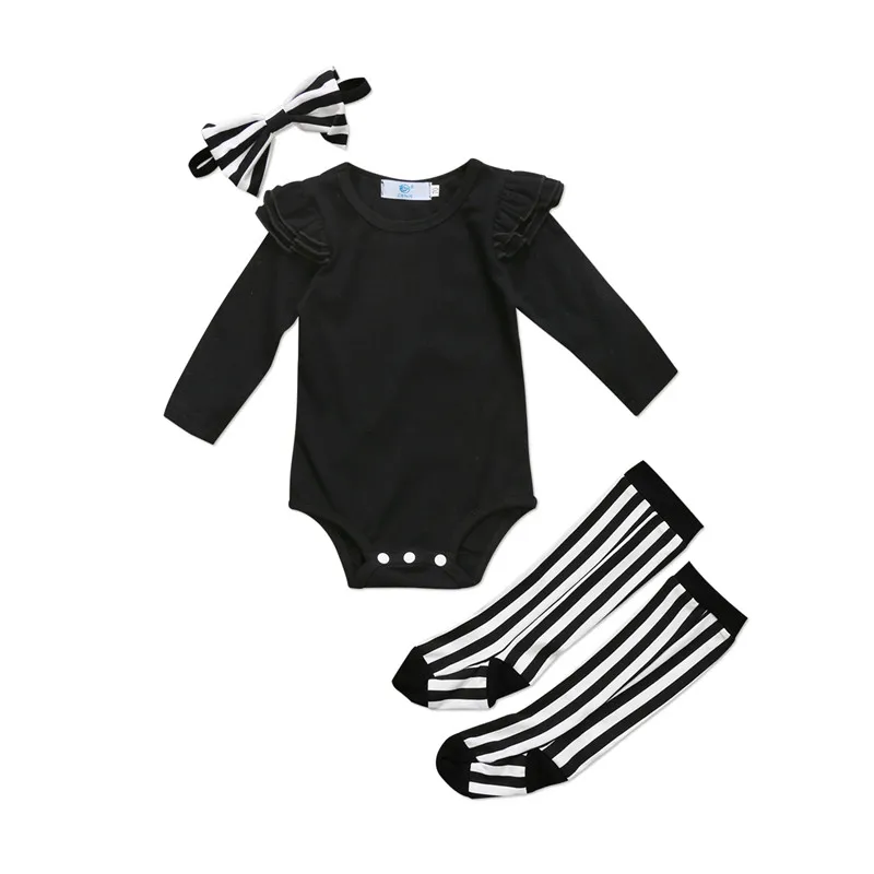 CANIS Infant 3Pcs 0-24M Bebe Cute Newborn Baby Girls Kids Girl Ruffle Romper Jumpsuit Playsuit + Socks Leggings Clothes Outfits
CANIS Infant 3Pcs 0-24M Bebe Cute Newborn Baby Girls Kids Girl Ruffle Romper Jumpsuit Playsuit + Socks Leggings Clothes Outfits