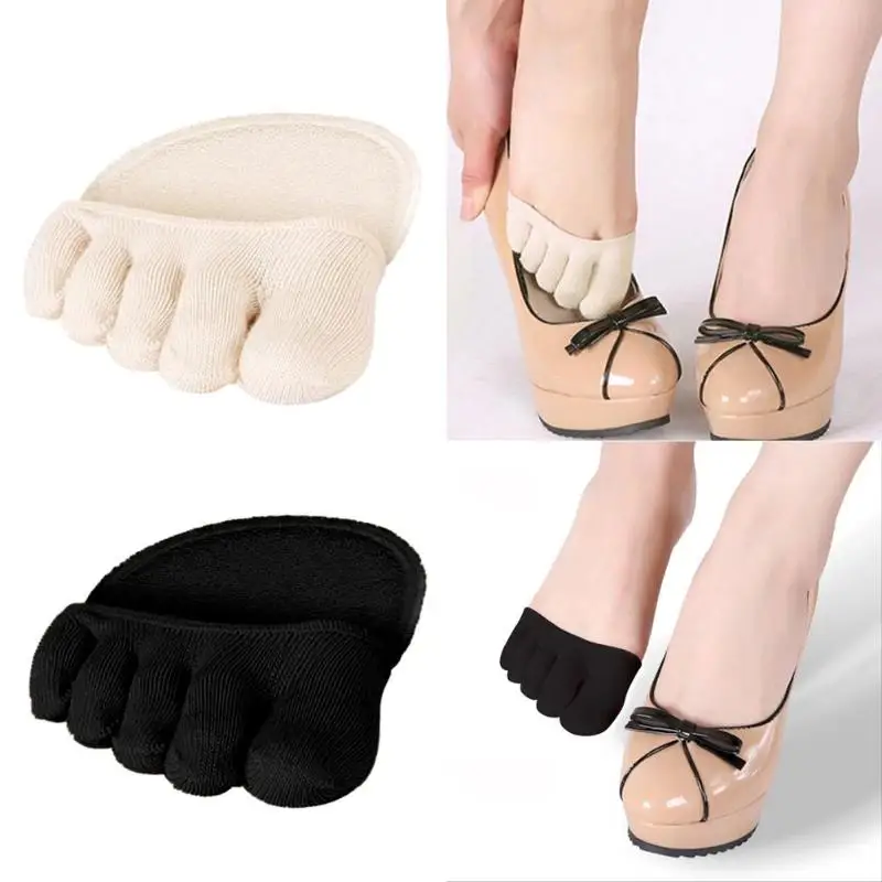 1 pair Cotton Half Insoles Pads Cushion Metatarsal Sore Forefoot Support Toe Socks for heels women Anti slip Foot Care Tool
1 pair Cotton Half Insoles Pads Cushion Metatarsal Sore Forefoot Support Toe Socks for heels women Anti slip Foot Care Tool