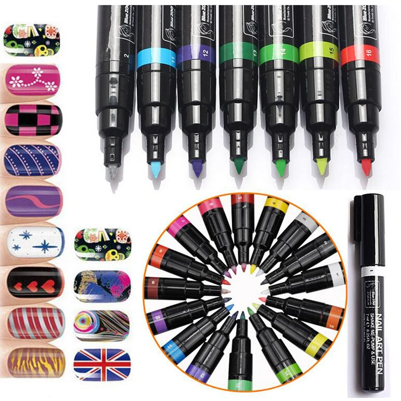 1pcs 3D Marker Pen Watercolor Brush Marker Pen nail art tools MarkerSketch Drawing Paint Nail Beauty Pen Art Supplies n
1pcs 3D Marker Pen Watercolor Brush Marker Pen nail art tools MarkerSketch Drawing Paint Nail Beauty Pen Art Supplies n