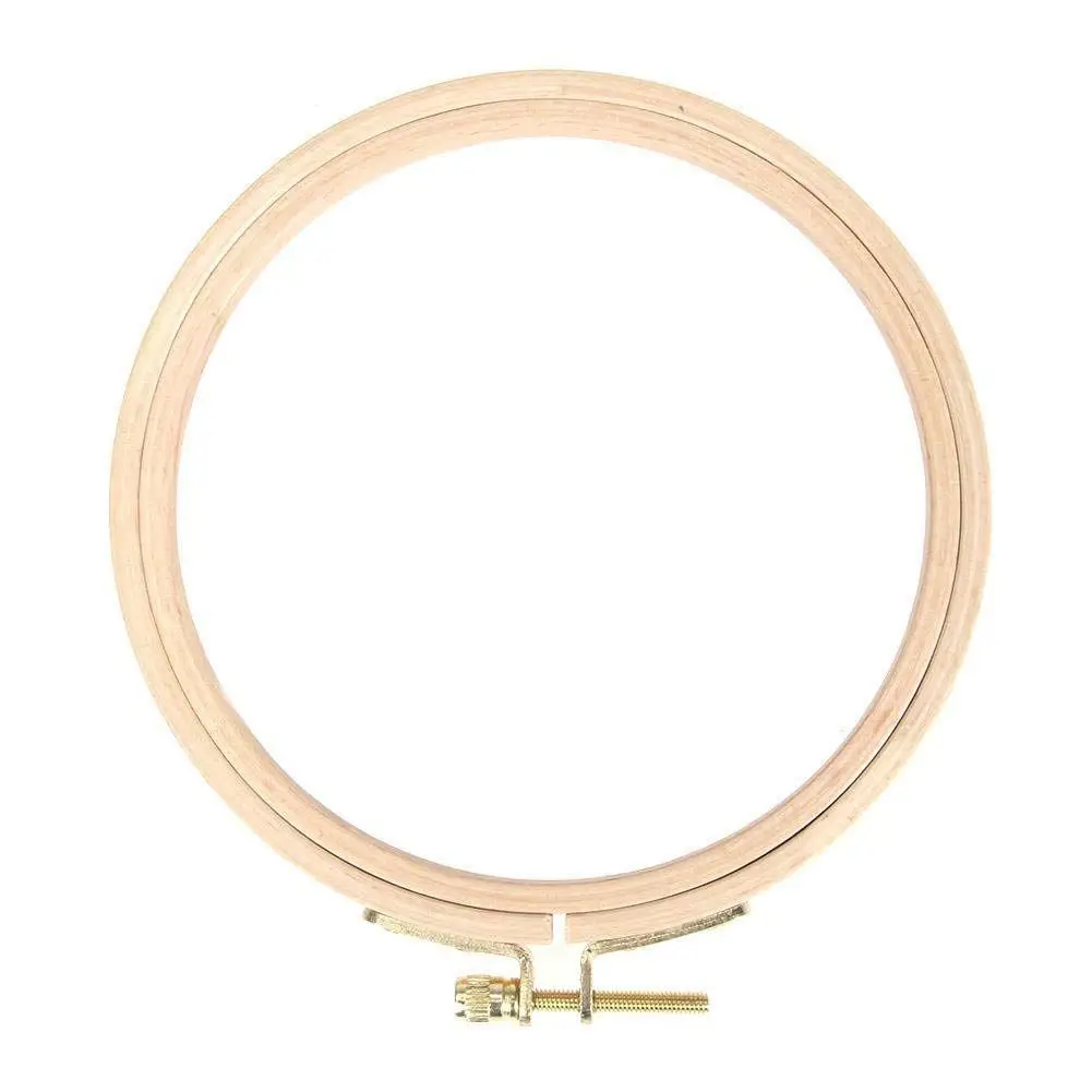 Hot-Round Embroidery Hoop Natural Wooden Cross Stitch Embroidery Sewing Ring Hoop Circle Frame
Hot-Round Embroidery Hoop Natural Wooden Cross Stitch Embroidery Sewing Ring Hoop Circle Frame