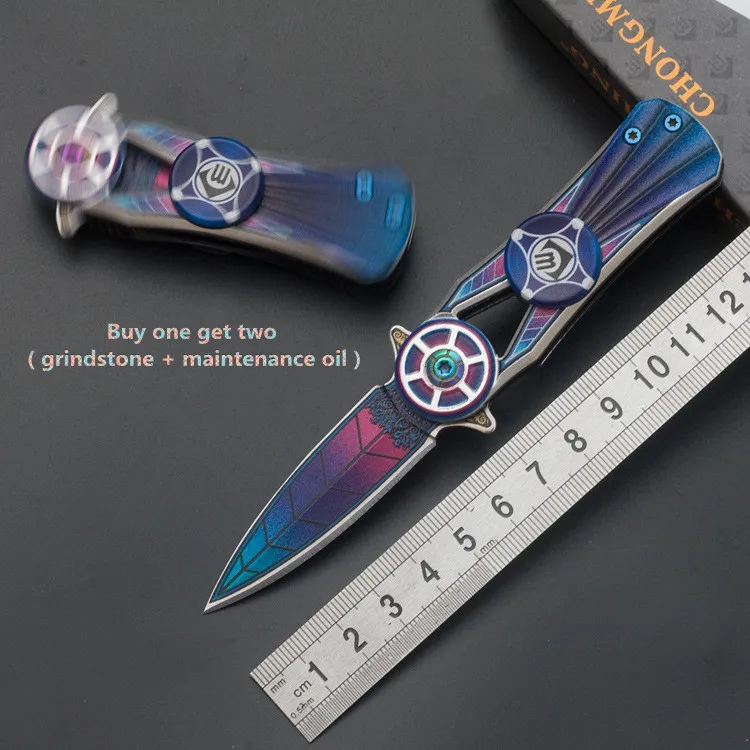 New Fidget Spinner Multi-function Portable Folding Knife Outdoor Creative Cool Hand Spinner Edc Tools Collect Saber Gift
New Fidget Spinner Multi-function Portable Folding Knife Outdoor Creative Cool Hand Spinner Edc Tools Collect Saber Gift