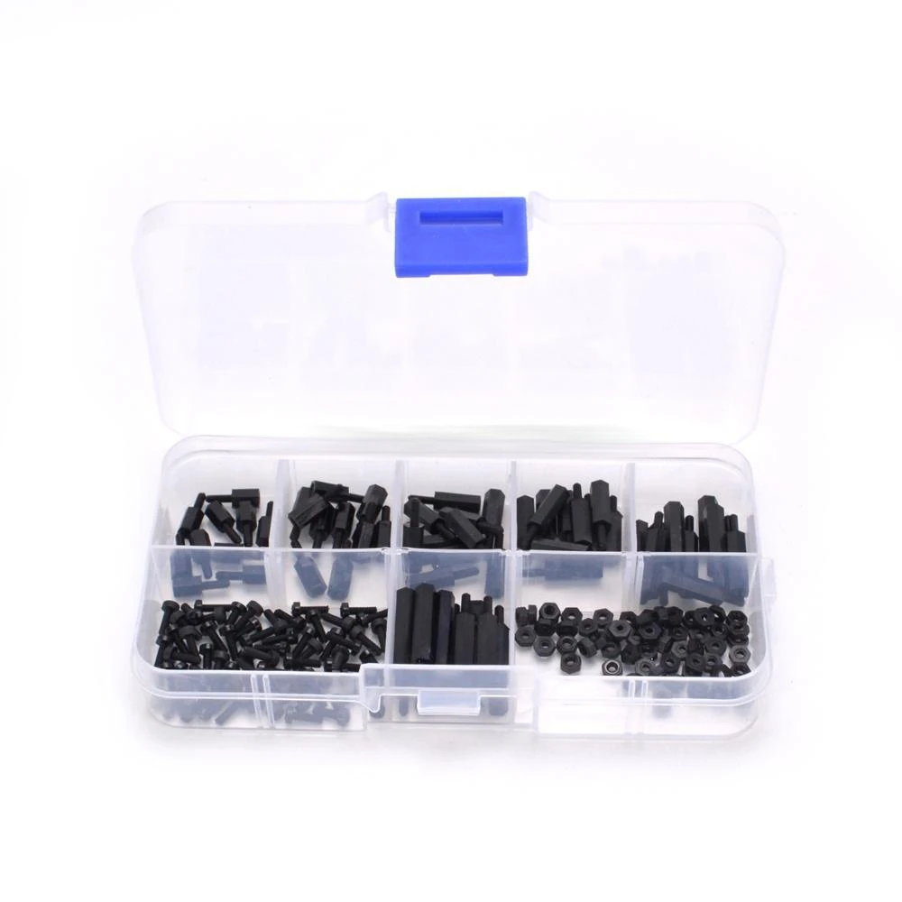 180 PCS M2 Nylon Plastic Screw /Screw nuts/Insulated Column Pillar Set For FPV RC Airplane Drone
180 PCS M2 Nylon Plastic Screw /Screw nuts/Insulated Column Pillar Set For FPV RC Airplane Drone