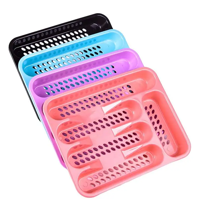 1 Pc Kitchen Drawer Storage Tray Multifuncitoanl 4 Grids Plastic Cutlery Tray Forks Tray Drawer Organizer for Home Kitchen
1 Pc Kitchen Drawer Storage Tray Multifuncitoanl 4 Grids Plastic Cutlery Tray Forks Tray Drawer Organizer for Home Kitchen