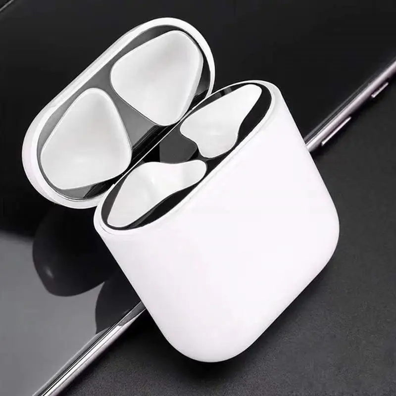 Metal Dust-proof Protection Sticker For Apple AirPods 2 Case Cover Accessory Protection Ultra-Thin Sticker Skin Protection
Metal Dust-proof Protection Sticker For Apple AirPods 2 Case Cover Accessory Protection Ultra-Thin Sticker Skin Protection