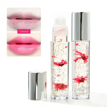 5 Colors Flower Lipgloss Gold Foil Temperature Color Change Lip Gloss Moisture Crystal Transparent Lipstick
5 Colors Flower Lipgloss Gold Foil Temperature Color Change Lip Gloss Moisture Crystal Transparent Lipstick