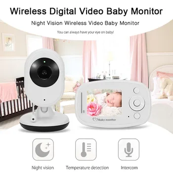Baby Monitor Wireless 2.4 inch Electronic Babysitter Radio Video Nanny Camera With Lullaby Night Vision Temperature Monitoring
Baby Monitor Wireless 2.4 inch Electronic Babysitter Radio Video Nanny Camera With Lullaby Night Vision Temperature Monitoring