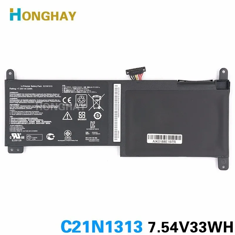 HONGHAY C21N1313 tablet battery for ASUS Transformer Book Trio TX201 TX201L TX201LA tablet 7.54V 33WH 4300MAH
HONGHAY C21N1313 tablet battery for ASUS Transformer Book Trio TX201 TX201L TX201LA tablet 7.54V 33WH 4300MAH