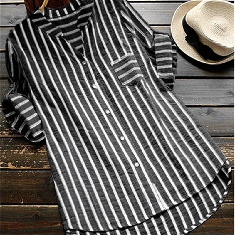 New Fashion Women Retro V-Neck Long Sleeves Casual Loose Baggy Tunic Tops Blouses Plus Size
New Fashion Women Retro V-Neck Long Sleeves Casual Loose Baggy Tunic Tops Blouses Plus Size