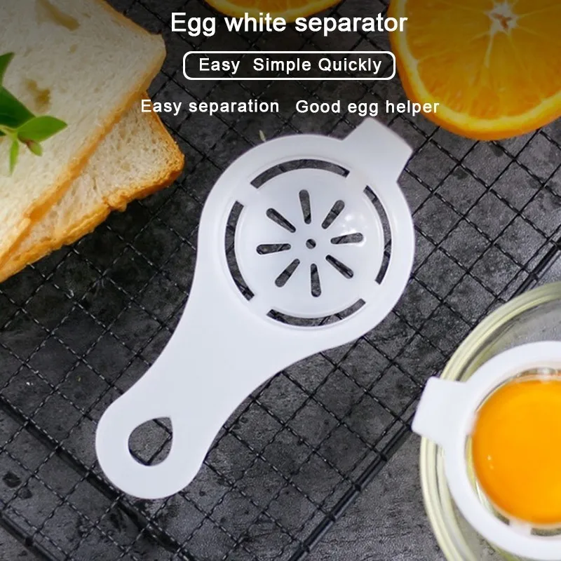 1Pcs Egg White Separator Plastic Dividers Yolk Practical Hand Tools Easy to Clean Kichen Cooking Gadgets Good Helper
1Pcs Egg White Separator Plastic Dividers Yolk Practical Hand Tools Easy to Clean Kichen Cooking Gadgets Good Helper