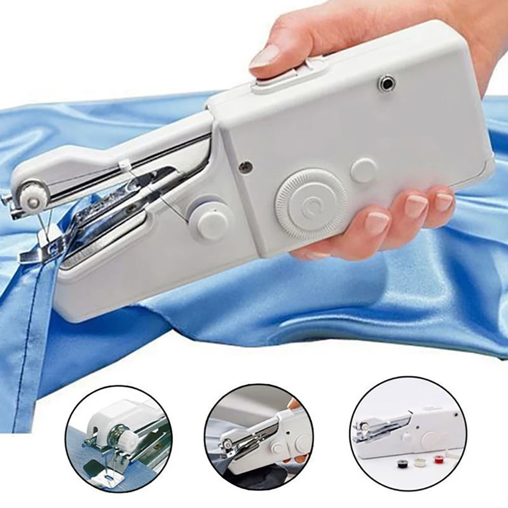 1pc Portable Sewing Machine Mini Cordless Electric Stitch Tool for Fabric Kids Cloth Home Travel Use
1pc Portable Sewing Machine Mini Cordless Electric Stitch Tool for Fabric Kids Cloth Home Travel Use