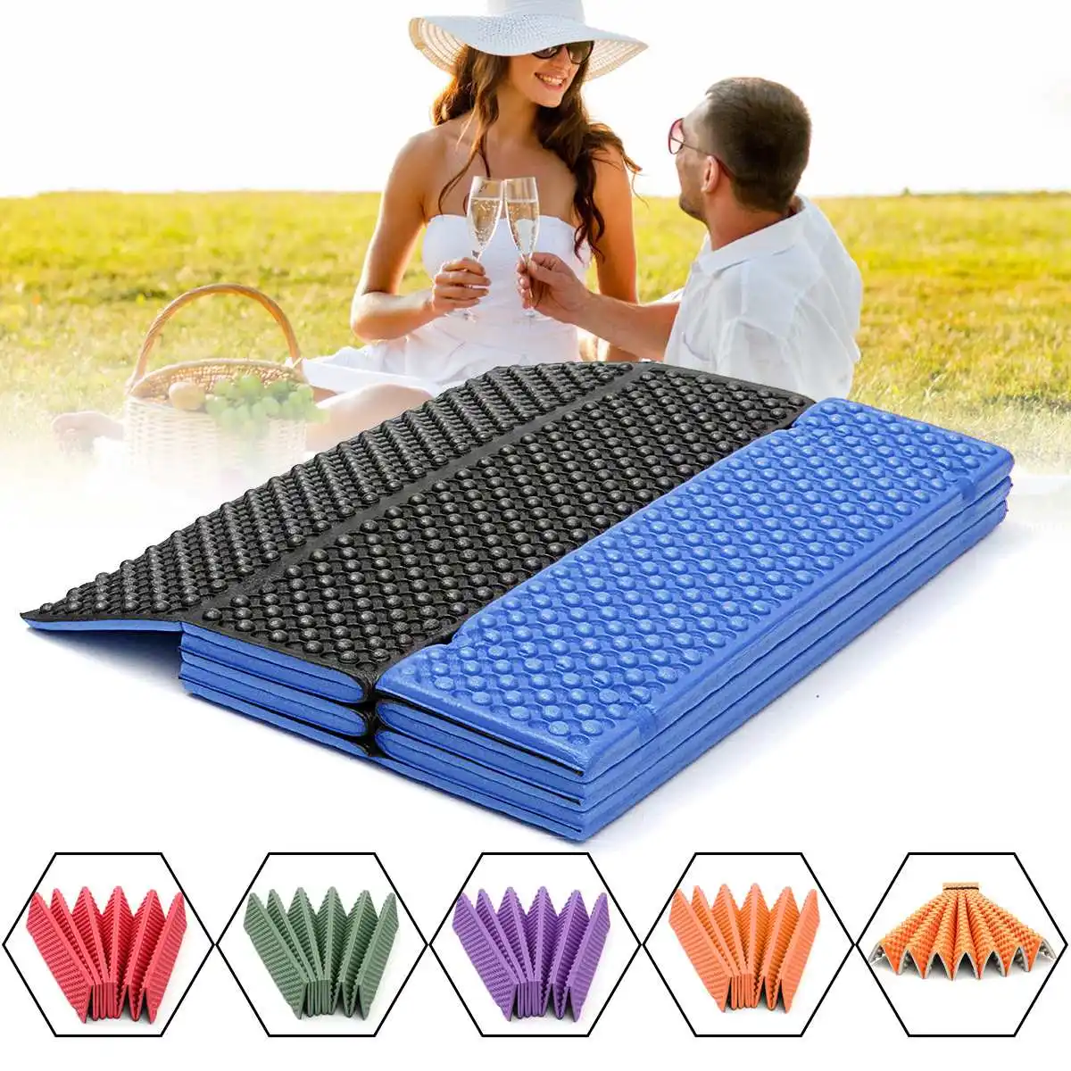 Outdooors Picnic Folding Mat Pad Waterproof Moisture Proof Camping Cushion Sleeping Mattress
Outdooors Picnic Folding Mat Pad Waterproof Moisture Proof Camping Cushion Sleeping Mattress