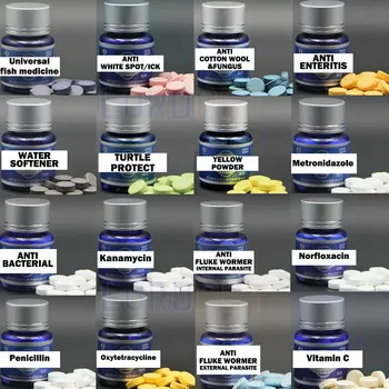 Fish Aquarium Medication Broad-spectrum Regular Drug MedicineBasic Health Care 30pcs Tablets White Spot Fluke Wormer
Fish Aquarium Medication Broad-spectrum Regular Drug MedicineBasic Health Care 30pcs Tablets White Spot Fluke Wormer