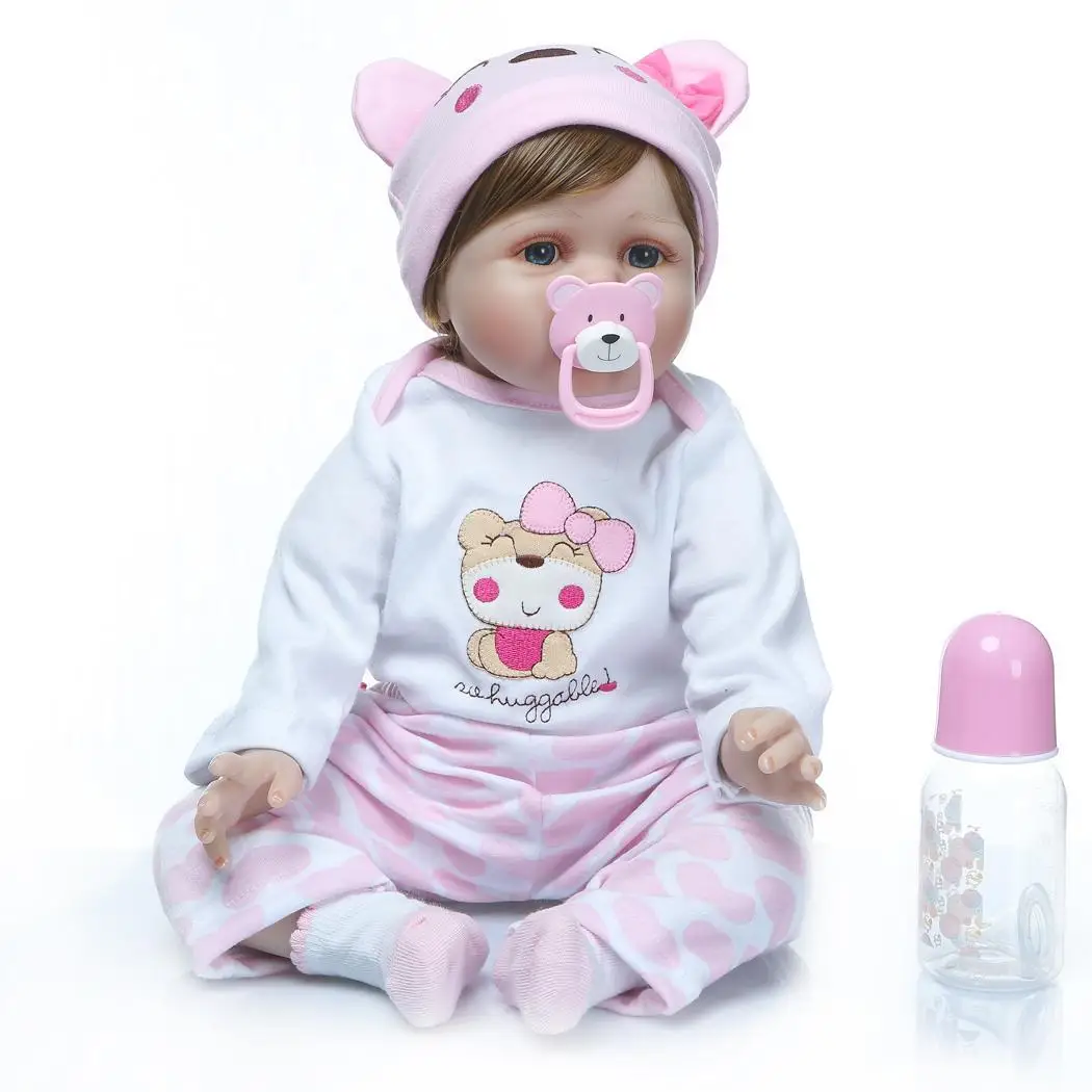 Kids Soft Silicone Realistic With Clothes Reborn Collectibles, Gift, Playmate Opened Eyes 2-4Years Baby Doll
Kids Soft Silicone Realistic With Clothes Reborn Collectibles, Gift, Playmate Opened Eyes 2-4Years Baby Doll