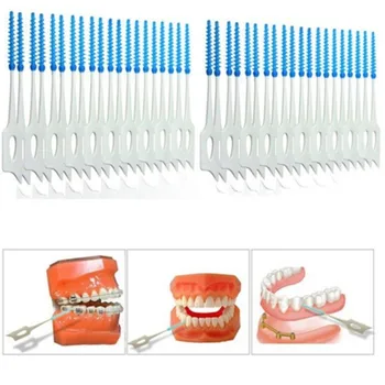40 pcs Adults Interdental Brushes Clean Elastic Massage Gums Teeth Floss Brushes Toothpick ToothBrush Dental Oral Care Tool
40 pcs Adults Interdental Brushes Clean Elastic Massage Gums Teeth Floss Brushes Toothpick ToothBrush Dental Oral Care Tool
