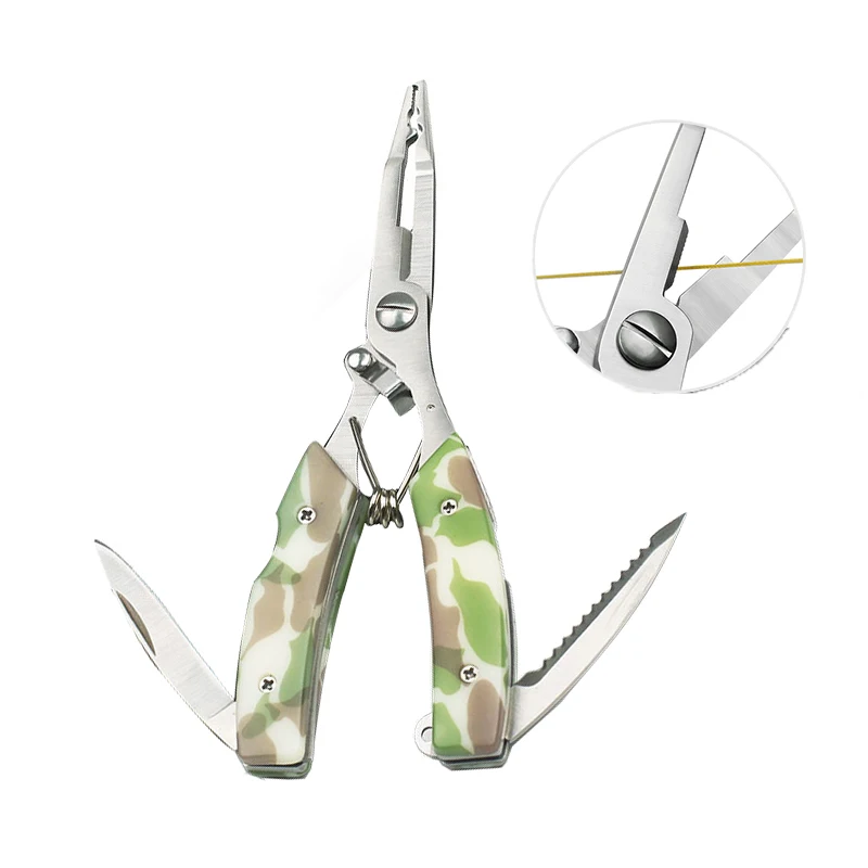 LINNHUE Multifunctional Fishing Pliers Stainless Steel Fishing Split Rings Pliers Hook Remover Line Cutter Fishing Tackle Tools
LINNHUE Multifunctional Fishing Pliers Stainless Steel Fishing Split Rings Pliers Hook Remover Line Cutter Fishing Tackle Tools