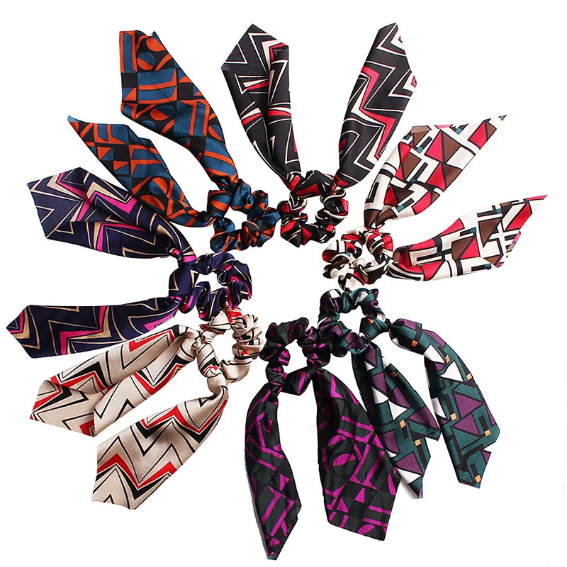 2019 new Vintage Women Hair Scarf Bowknot Streamers Scrunchies Ponytail Holder Summer Headbands Elastic Hair Ties for Girls
2019 new Vintage Women Hair Scarf Bowknot Streamers Scrunchies Ponytail Holder Summer Headbands Elastic Hair Ties for Girls