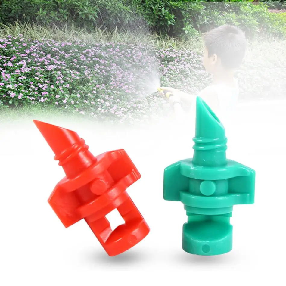 50Pcs/bag Micro Garden Irrigation Simple Refraction nozzle Watering Flower Mist Nozzle Sprinkler for Flower Greenhouse Sprayer
50Pcs/bag Micro Garden Irrigation Simple Refraction nozzle Watering Flower Mist Nozzle Sprinkler for Flower Greenhouse Sprayer