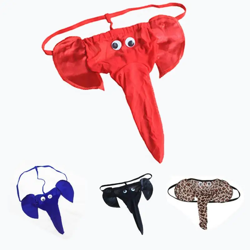 Hot Fashion Sexy Men Elephant Underwear Pouch Boxers Briefs Thongs G-string Underpants erotic Clothing
Hot Fashion Sexy Men Elephant Underwear Pouch Boxers Briefs Thongs G-string Underpants erotic Clothing