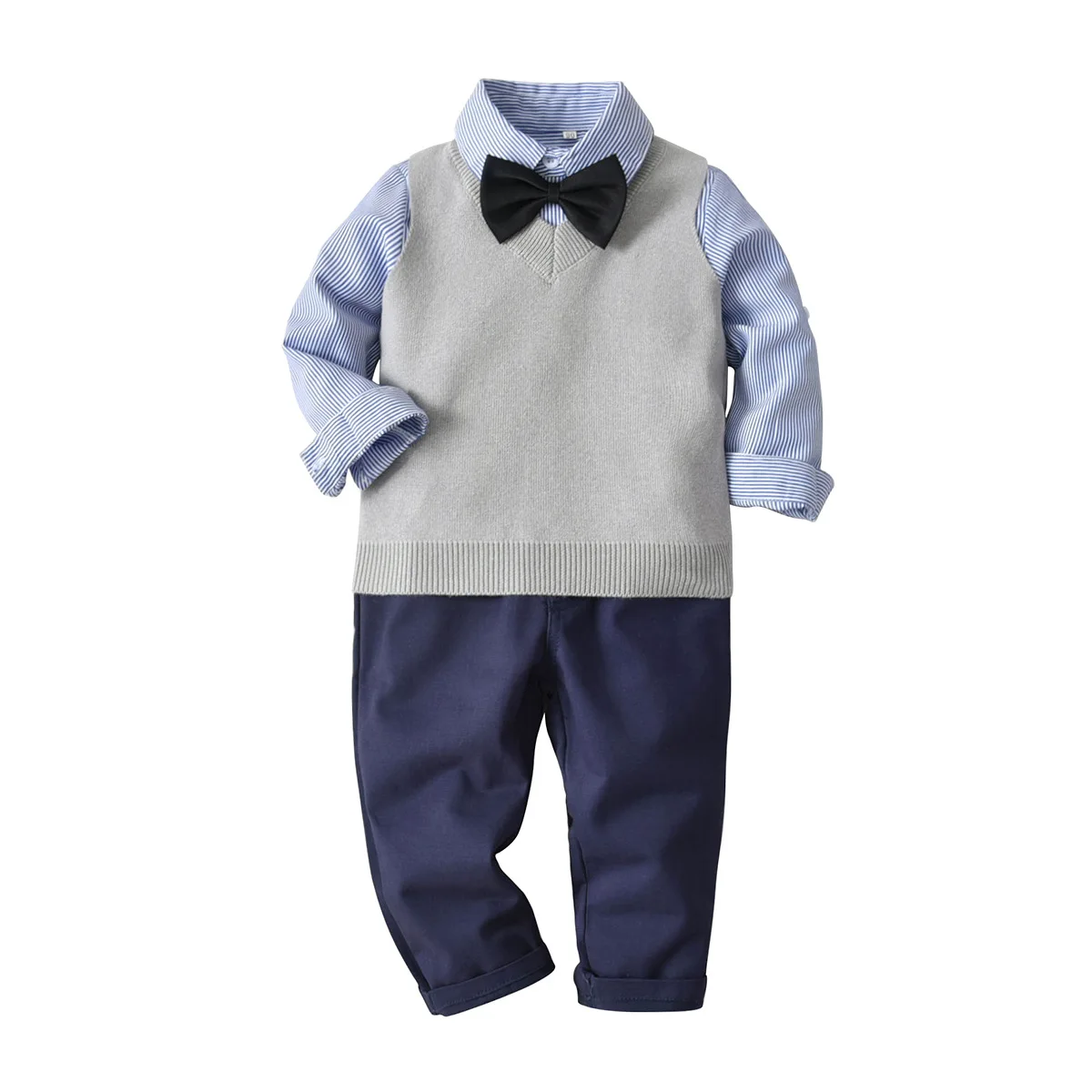 AMISSA Kids Boys Formal SuitsSets 4pcs Clear Gentleman Kids Baby Boys Suit Tops Shirt Waistcoat Tie Pant 4PCS Set Clothes
AMISSA Kids Boys Formal SuitsSets 4pcs Clear Gentleman Kids Baby Boys Suit Tops Shirt Waistcoat Tie Pant 4PCS Set Clothes