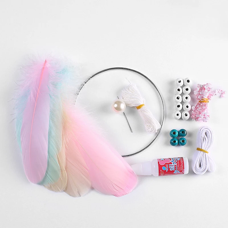 1xSet DIY Crochet Feather Dream Catcher Kit Hanging Decoration Home Wall Ornament Set 3 style
1xSet DIY Crochet Feather Dream Catcher Kit Hanging Decoration Home Wall Ornament Set 3 style