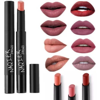 1 Pc Makeup Matte Lipstick Moisturizer Smooth Lip Stick Waterproof Liquid Lipstick Mate Make Up Velvet Lip Gloss Cosmetic
1 Pc Makeup Matte Lipstick Moisturizer Smooth Lip Stick Waterproof Liquid Lipstick Mate Make Up Velvet Lip Gloss Cosmetic