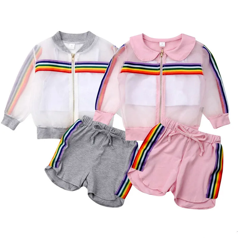 Summer Brand New Toddler Kids Baby Girl Long Sleeve Coat+Vest+ Short Pants Outfit 3Pcs UV Sunsuit Clothes Set
Summer Brand New Toddler Kids Baby Girl Long Sleeve Coat+Vest+ Short Pants Outfit 3Pcs UV Sunsuit Clothes Set