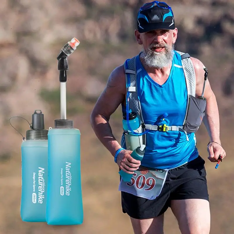 Foldable TPU PP Silicone Water Bottle Kettle with Leak Proof for Travel Sport Camping Hiking Walking Running Sports Bottles 
Foldable TPU PP Silicone Water Bottle Kettle with Leak Proof for Travel Sport Camping Hiking Walking Running Sports Bottles