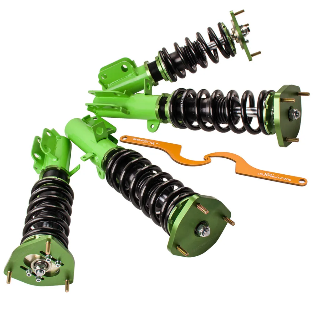 Suspension Coilovers For Toyota Corolla 88-99 E90 E100 Adj Camber for AE92 AE101 AE111 88-99 Shocks Absorber Kits
Suspension Coilovers For Toyota Corolla 88-99 E90 E100 Adj Camber for AE92 AE101 AE111 88-99 Shocks Absorber Kits