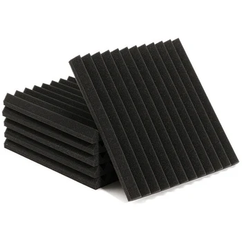 SHGO HOT-Wedge Acoustic Foam With Adhesive Tape 8 Pcs Soundproof Panels,Silencing Sponge
SHGO HOT-Wedge Acoustic Foam With Adhesive Tape 8 Pcs Soundproof Panels,Silencing Sponge