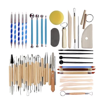 2020 Useful Pottery Pottery Clay Combination Set Ceramics Scrapbooking Sculpture Multifunctional Clay Sculpting Tool
2020 Useful Pottery Pottery Clay Combination Set Ceramics Scrapbooking Sculpture Multifunctional Clay Sculpting Tool