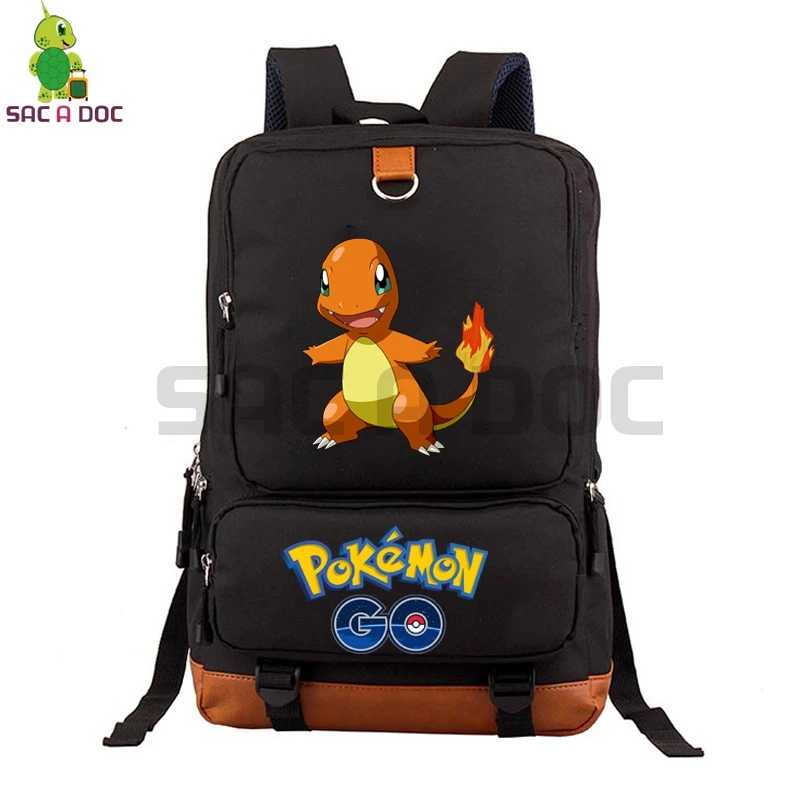Pokemon Go Charmander School Bag Laptop Backpack for Teenage Boys Girls Casual Travel Bags Women Men Large Daily Backpack
Pokemon Go Charmander School Bag Laptop Backpack for Teenage Boys Girls Casual Travel Bags Women Men Large Daily Backpack