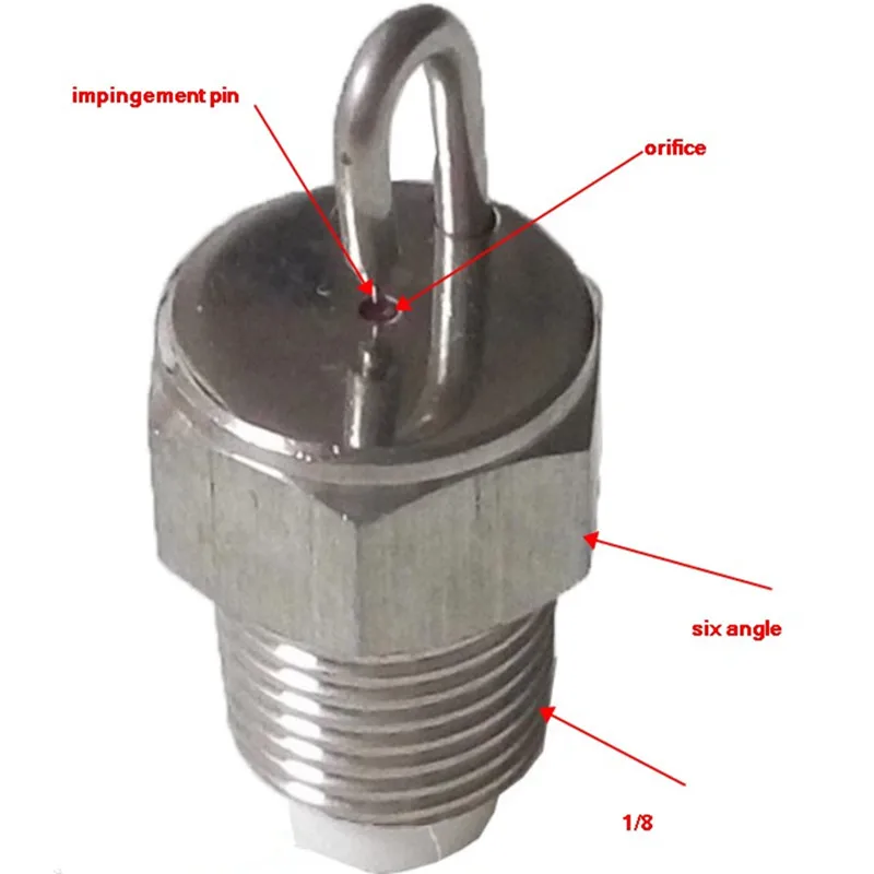 2PCS High Pressure Impact Cooling Fine Mist Fog Ruby Nozzles,Ruby Orifice Water Mist Humidifying impinge Nozzle with SS filter
2PCS High Pressure Impact Cooling Fine Mist Fog Ruby Nozzles,Ruby Orifice Water Mist Humidifying impinge Nozzle with SS filter