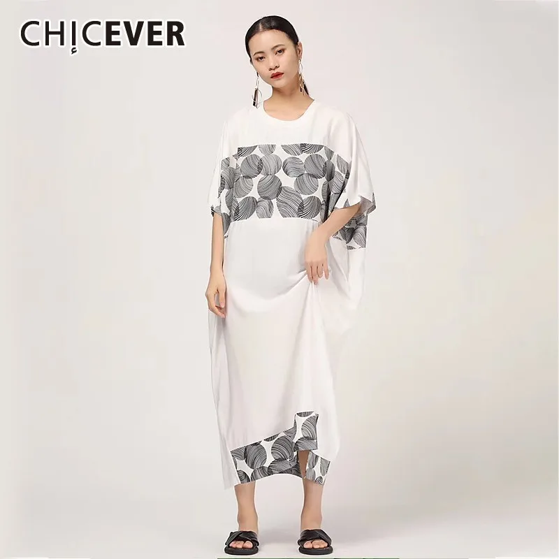CHICEVER Summer Casual Print Women Dress O Neck Short Sleeve Split Hem Loose Plus Size Straight Mid Calf Female Dresses 2019 New
CHICEVER Summer Casual Print Women Dress O Neck Short Sleeve Split Hem Loose Plus Size Straight Mid Calf Female Dresses 2019 New