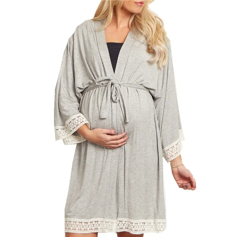 hirigin Women Nursing Nightgowns Robes Lace Long Sleeve Night Dress Solid Maternity Breastfeeding Female Nightdress Sleepwear 
hirigin Women Nursing Nightgowns Robes Lace Long Sleeve Night Dress Solid Maternity Breastfeeding Female Nightdress Sleepwear
