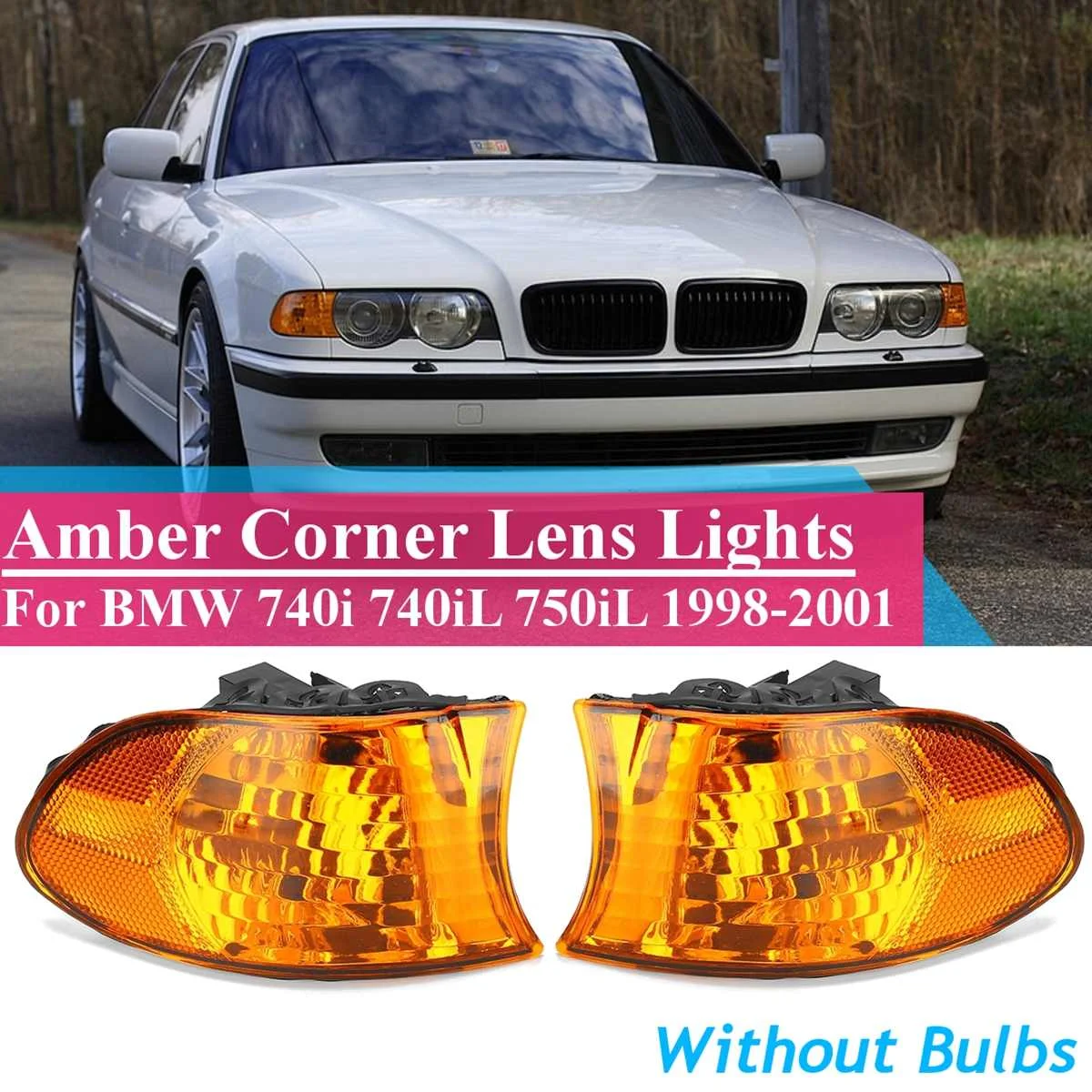 Full 20 White Led Interior Bulb Light Kit 1995 2001 Bmw E38
